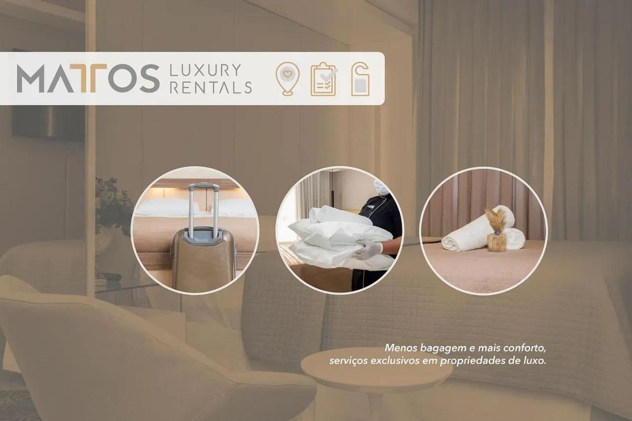 Aion Suites 303 - Lindo Apartamento Com Vista Para O Mar, A 60M Da Praia De Bombinhas, Com Piscina E Academia No Rooftop. 外观 照片